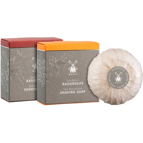 M&amp;uuml;hle Shaving Soap milo za britje za mo&amp;scaron;ke 2 kos Slike