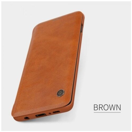 Nillkin preklopna torbica qin za samsung galaxy s10 plus g975 rjava Cene