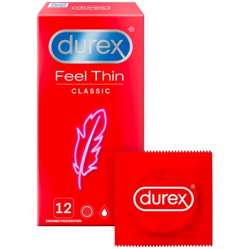 Durex Feel Thin Classic 12 pack Slike