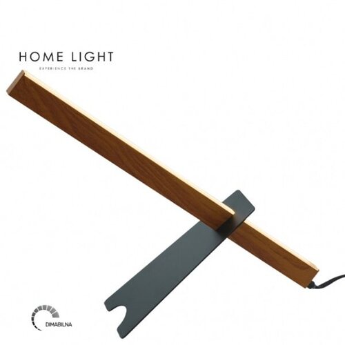 Bb Link Solea 27 stona lampa 6w 3000k crna/drvo dim Cene