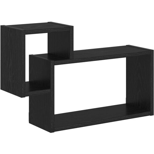  Zidna polica Zidna montaža Crni hrast 55 x 15 x 35 cm - Crni hrast Cene