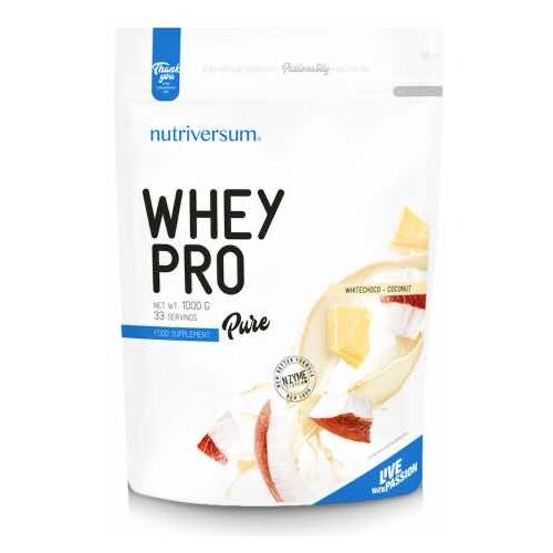 Purepro whey pro - 1000 g malina - jogurt Slike