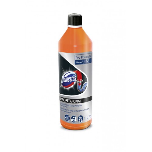 Diversey Dom. PF. Drain Unblocker Gel sredstvo za otpušavanje i održavanje odvoda, 1l Cene