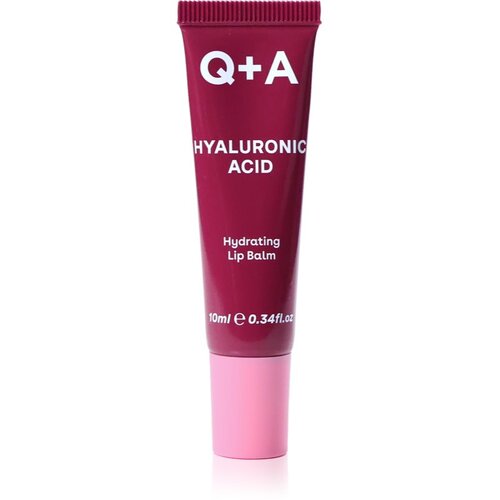 Q+A Hyaluronic Acid balzam za toniranje za usne s hidratantnim učinkom 10 ml Slike