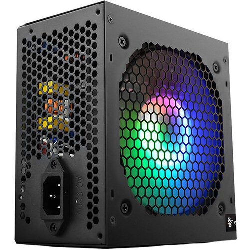 Aigo Računalniški napajalnik AK600 RGB (črn), (20773726) Cene
