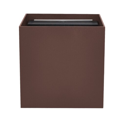  Brilagi - LED spoljna zidna svetiljka CUBE LED/6W/230V braon IP54 Slike
