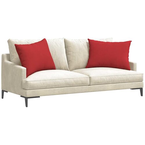  Jastučići za sofu 2 pcs Crvena 70 x 50 cm tkanina Slike