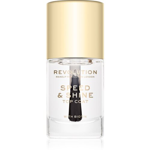 Makeup Revolution Speed & Shine brzosušeći lak za nokte proziran 10 ml Cijene