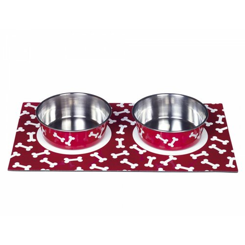 Nobby magnetic set za pse - crveni 2x920ml Slike