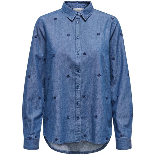 JDY Bluza 'JDYLOVE' plavi traper Cene
