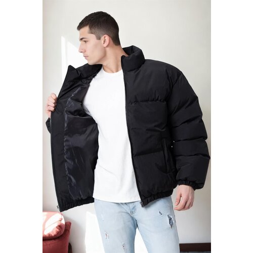 Dewberry 99887 Oversize Mens Padding Jacket-BLACK Cene