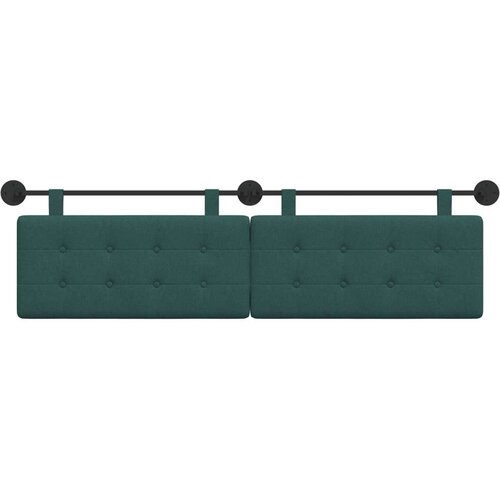  Držeće uzglavlje Zidne Tamnozelena 190 x 55 x 5 cm tkanina - Tamnozelena 180 cm bez LED Slike