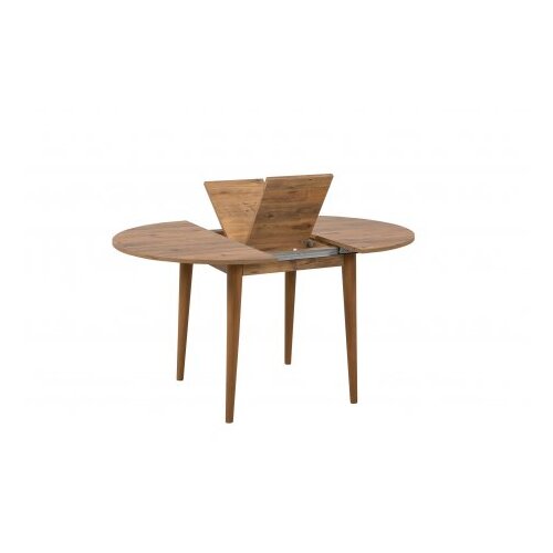 Hanah home Vina 1070 Trpezarijski sto i stolice, smeđe-siva Slike
