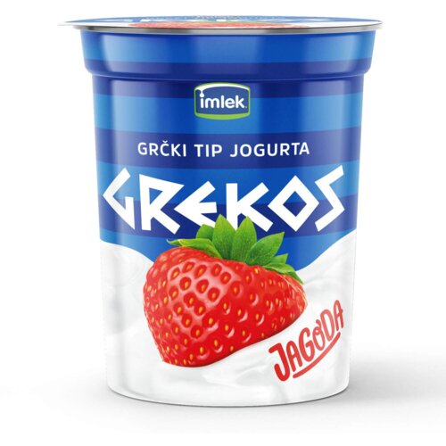 GREKOS Jogurt jagoda 400g Cene