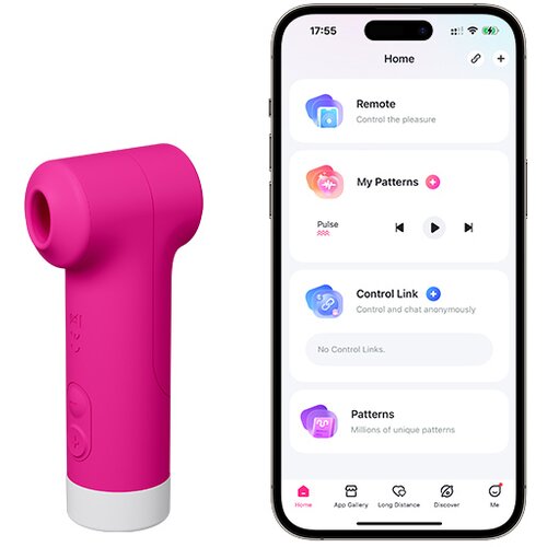 Lovense Fizz Suction &amp;amp; Tapping Clitoral Vibrator Slike