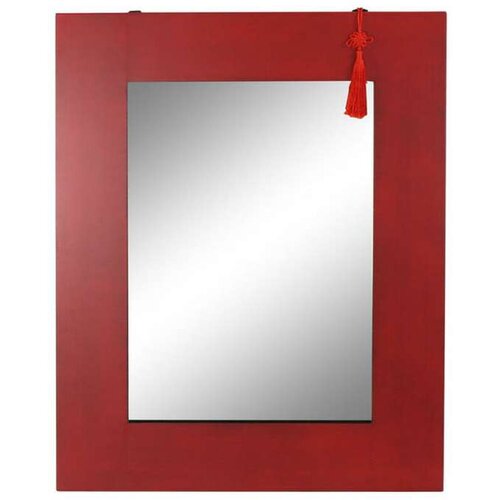  Zidno ogledalo DKD Home Decor Crna Crvena Orijentalno 70 x 2 x 90 cm Cijene