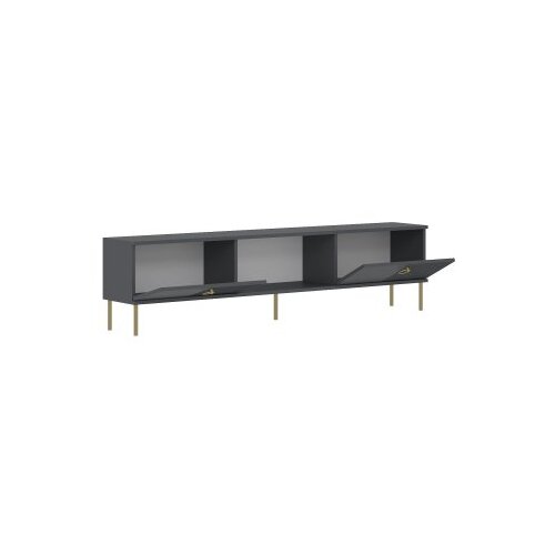 Hanah home TV komoda, 180x45x30 cm, antracit Slike