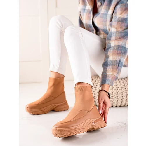 SEASTAR SLIP-ON ANKLE BOOTS WITH SOCK
