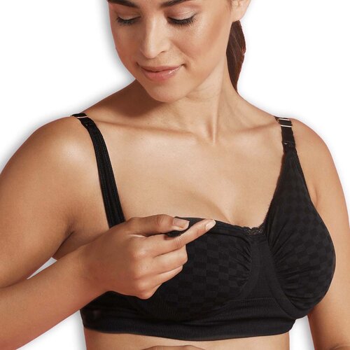 Carriwell nedrček Carri-Gel Carri-Gel, črne kockice,XL black Slike