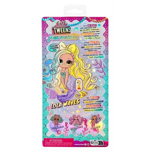 LOL Surprise! Lola Waves 25 4 x 12 7 x 6 35 cm Sirena Slike
