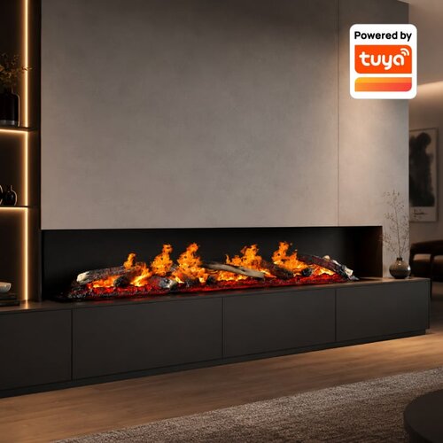 Prosto smart ugradni dekorativni kamin sa efektom plamena na vodenu paru 1000mm Cene