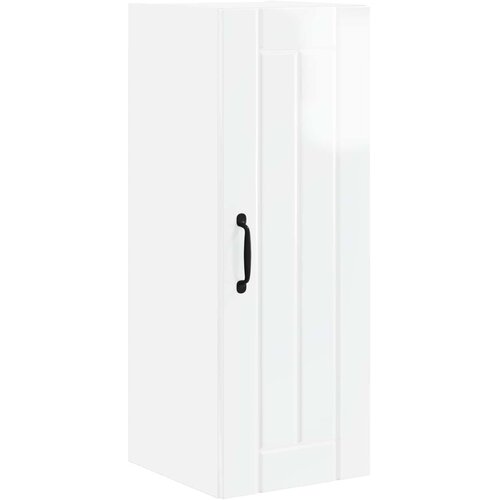  Ormar za Zid Lucca 2 pcs Bijela visokog sjaja 30 x 31 x 80 cm Slike