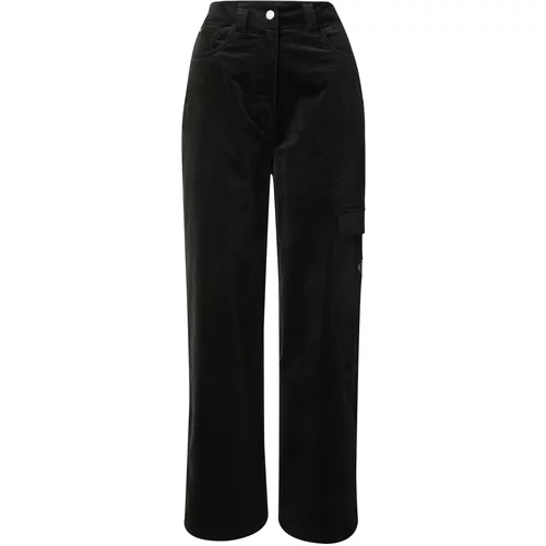 Calvin Klein Jeans Kargo hlače črna