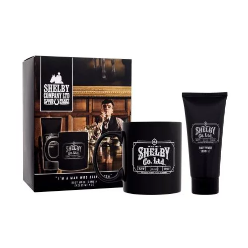 Peaky Blinders Shelby Company Ltd. Set gel za tuširanje 100 ml + čaša za moške