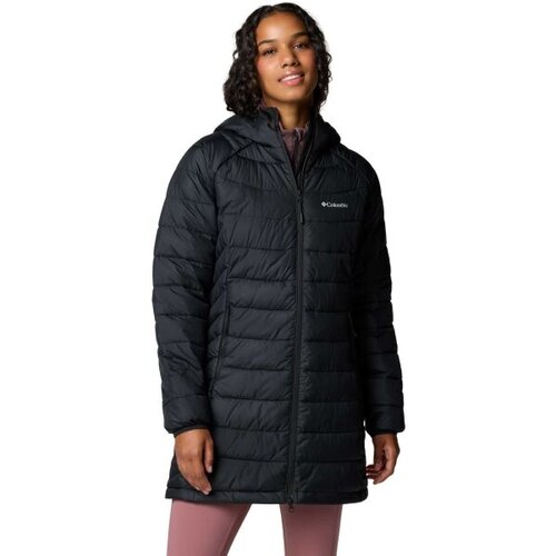 Columbia POWDER LITE MID JACKET Ženska duga zimska jakna, crna, veličina Cijene