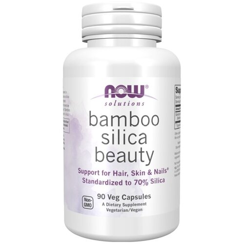 Now Foods Izvleček bambusa - Lepotni kompleks, Bamboo Silica Beauty NOW (90 kapsul) Cene