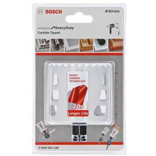Bosch kruna za bu&amp;scaron;enje od 83 mm endurance for heavy duty carbide 2608594180 Slike