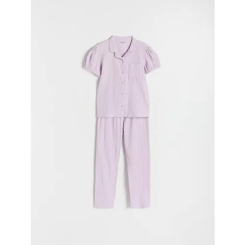 Reserved - Komplet dvodijelne pidžame - boja lavande
