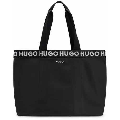 Hugo Shopper torba 'Becky' crna / bijela