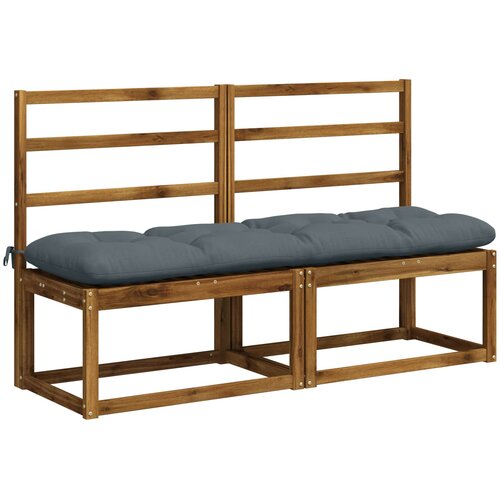  Jastučić za klupu VIANEN 100% poliester Plava 140 x 40 x 12 cm Slike