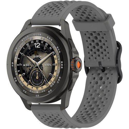INF Silikonski pašček za uro Xiaomi Watch S4 Sport Grey 22 mm, (21542909) Cene