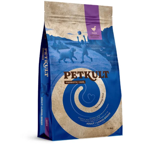 Petkult dog probiotics adult large - raca in rjavi riž 8 kg