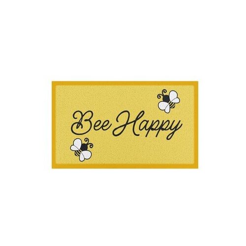 Artsy Doormats Predpražnik iz PVC-ja 60x90 cm Bee Happy &ndash; Cene