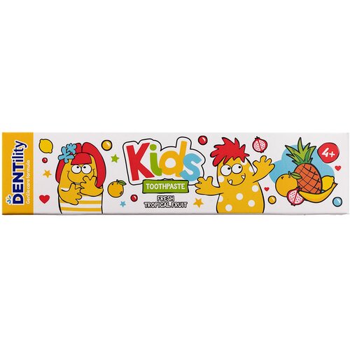 DENTILITY KIDS pasta za zube Tropical Fruit 50 ml Cene