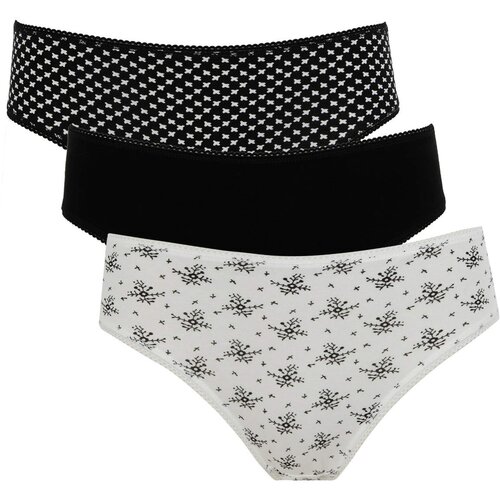 Defacto Fall in Love 3-Pack Slip Panties Slike