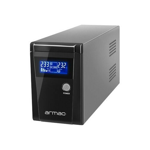 Armac UPS Line-Interactive 650VA, 390W, 2X 230V Schuko, Metal Case (O/650F/LCD) ups Slike