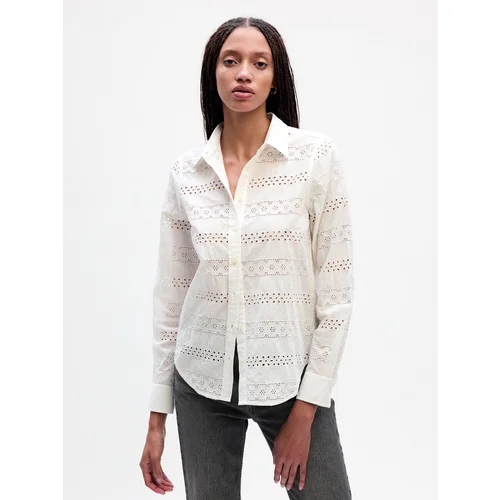 GAP Crop Lace Shirt - Women's