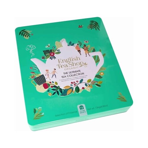 English Tea Shop Zbirka bio čajev v elegantni kovinski &amp;scaron;katli &amp;quot;Ultimate Tea Collection&amp;quot; Slike