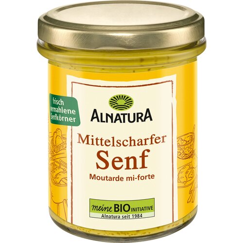 BIO srednje ljuti senf - 200 g Slike