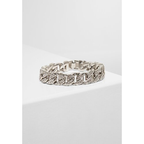 Urban Classics Accessoires Large bracelet with silver rhinestones Cene