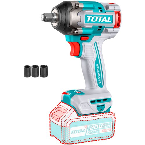 Total BL-Litijum-jonski udarni odvijač 1/2",20v, 500Nm,tri brzine, SOLO TIWLI20501 Cene