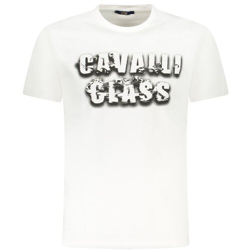 Cavalli Class Mu&amp;scaron;ka Majica Kratkih Rukava Bijela Slike