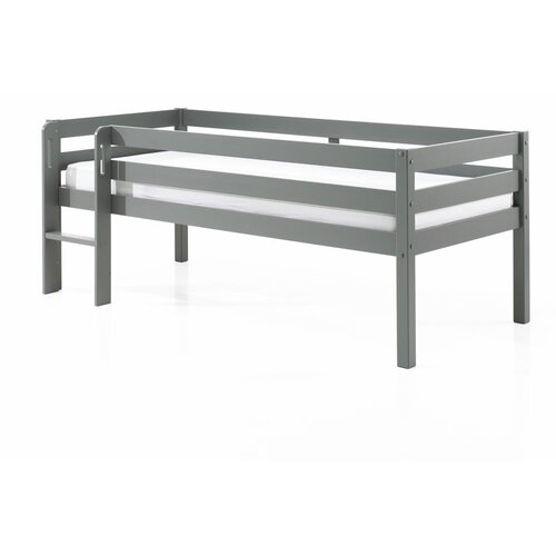 Vipack Siva dvignjena postelja za otroke Pino, 90 x 200 cm Cene