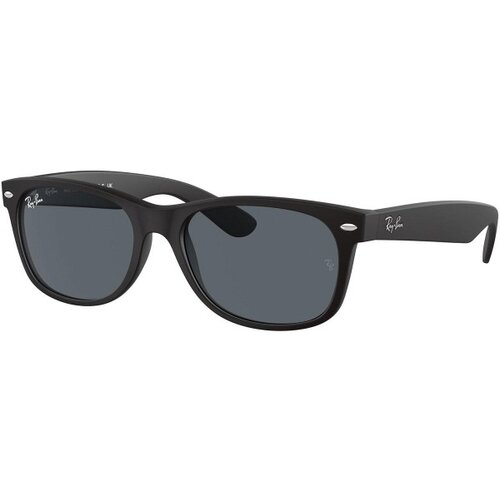 Ray-ban New Wayfarer RB2132 622/R5 M (55) Črna/Modra Cene