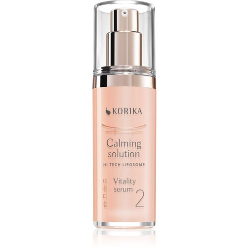 KORIKA HI-TECH LIPOSOME Calming solution Vitality serum pomirjajoči serum 30 ml Slike
