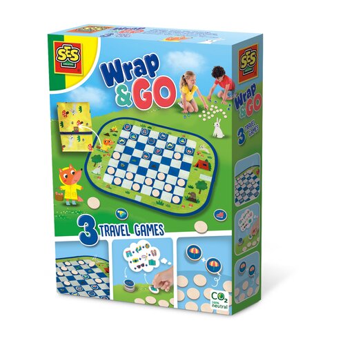 Ses Potovanje z igrami Wrap&amp;amp;Go - Čekič - Memo - Pakiraj svoje stvari, (21333394) Slike
